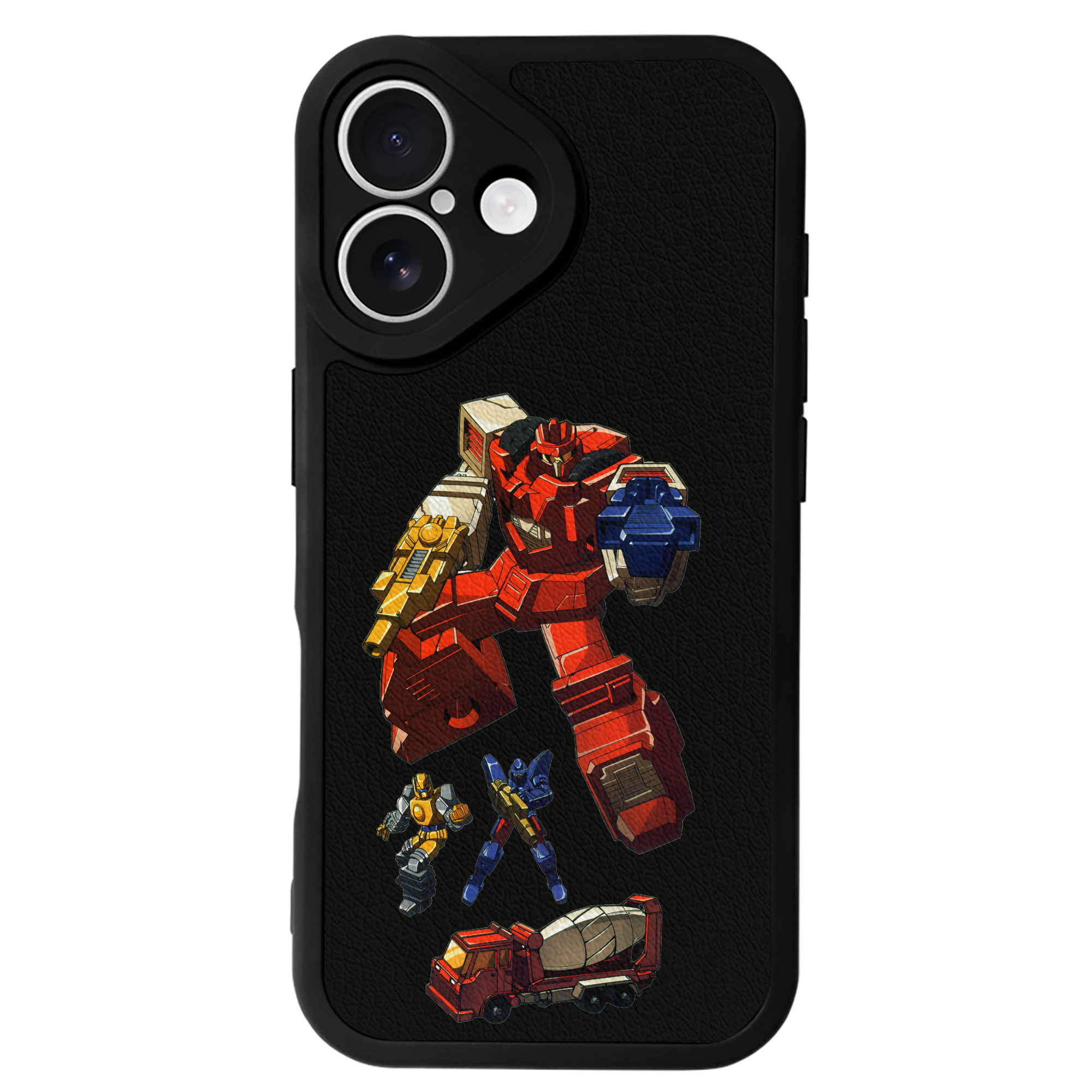 （画像用）  【iPhone 16シリーズ対応】シリコンスマホケース（レザー調） 材質：シリコン
